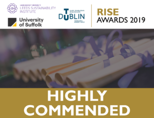 RISE 2019 Behaviour Change Highly Commended