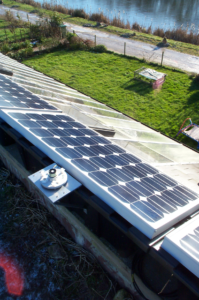 HHP Hockerton Housing Project Photovoltaic Panel ready ridge