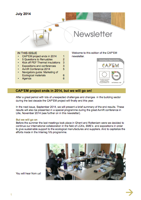 2014-07 CAPEM newsletter