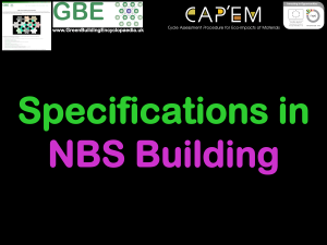 GBE CPD Cover Specification NBS World