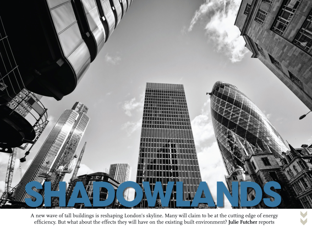 Shadowlands, Selfish giants, CIBSE Journal, 2014 07, Dr Julie Ann Futcher, Urban Design
