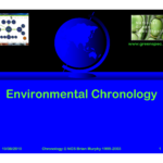 GBE CPD Environmental Chronology Cover