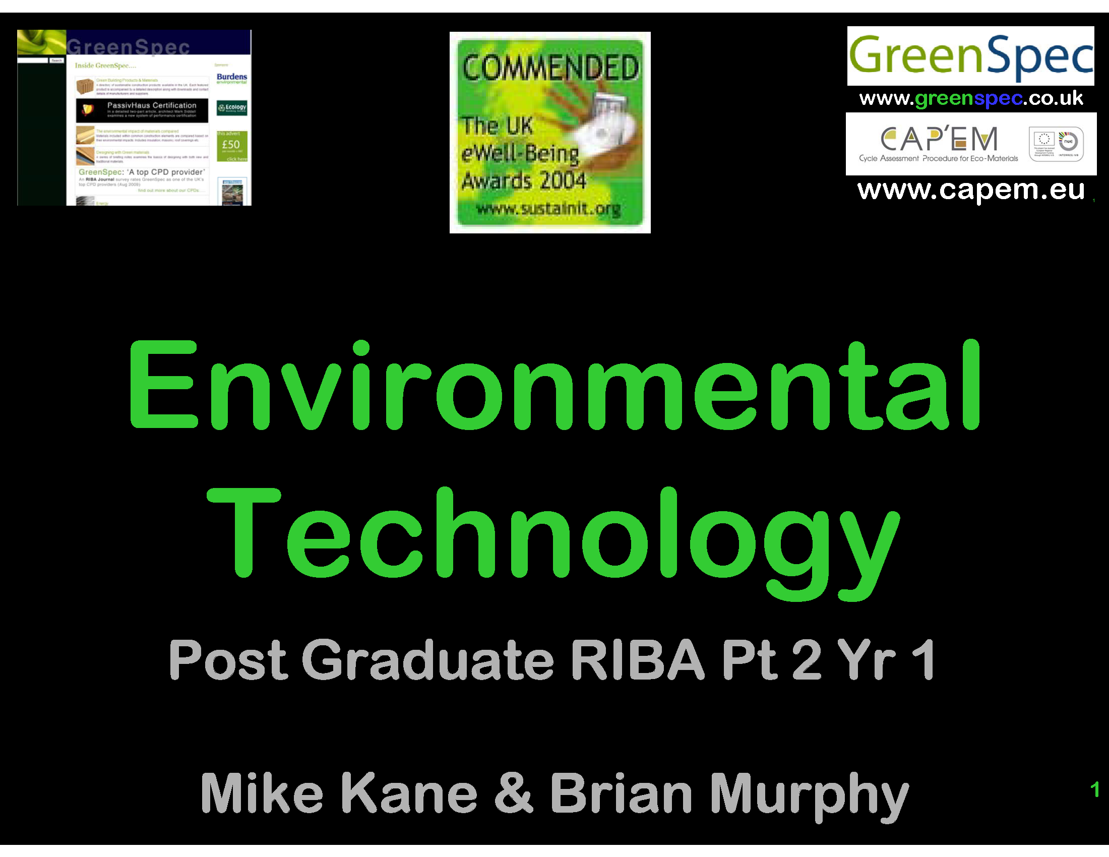 EnvironmentalTechnologyPart2Year1