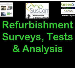Refurbishment Surveys Tests Cover CDP Topic Refurbishment Retrofit Navigation