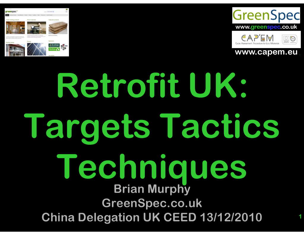 Retrofitting UK Targets Tactics Techniques CPD Cover