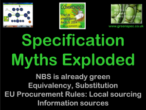 SpecificationMythsExploded