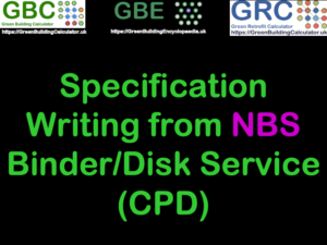 GBE Training NBS Spec From Binder Disk Session All S1