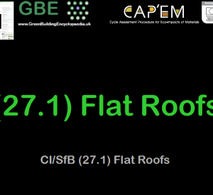 GBE Lecture (27.1) Flat Roofs S1