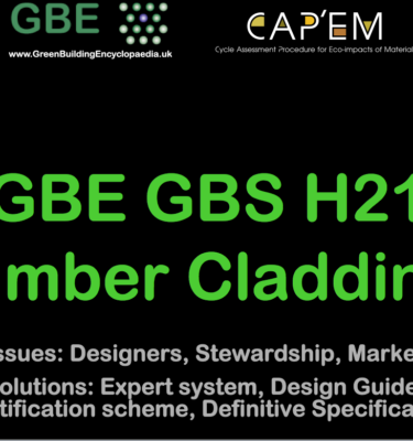 GBE CPD H21 Timber Cladding S1