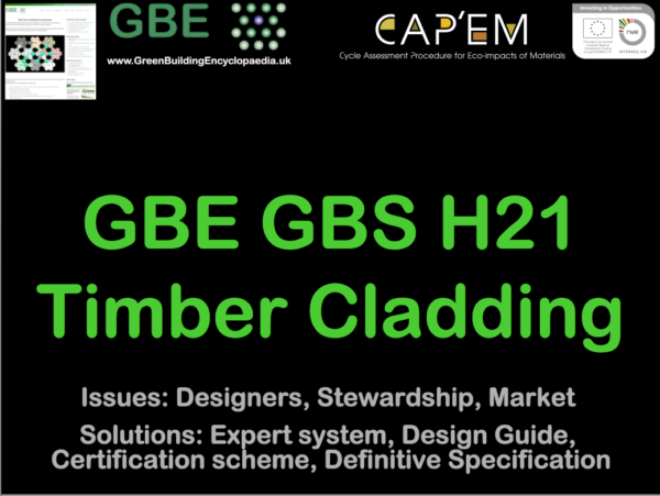GBE CPD H21 Timber Cladding S1