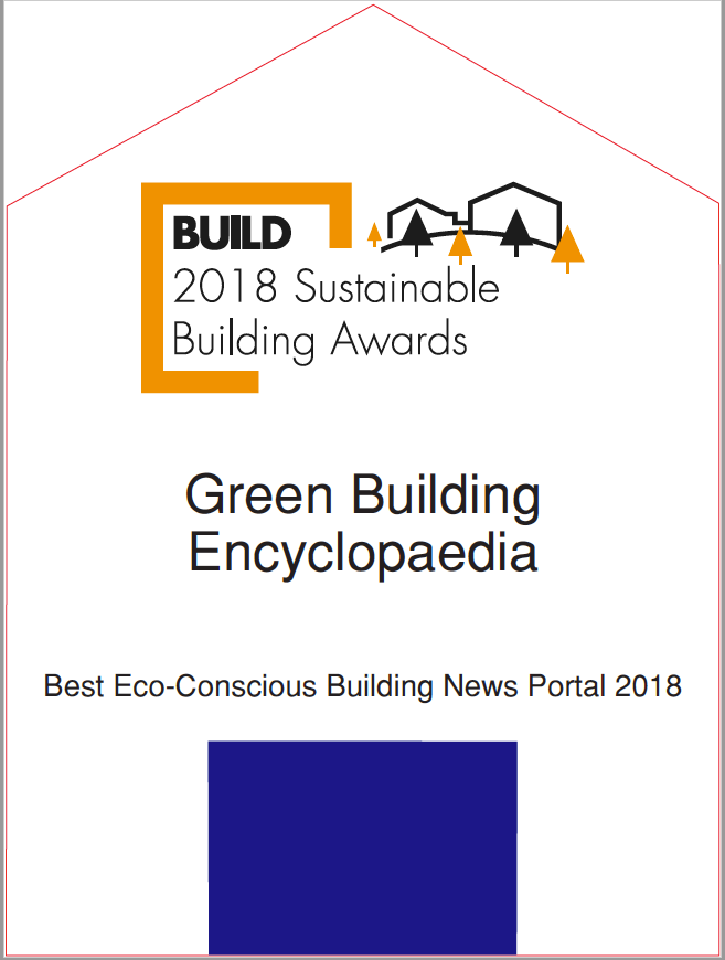BUILD-2018 Sustainable Building Awards Trophy