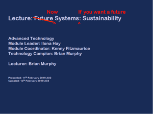GBE Lecture Future Systems Sustainability A03 140219 S1 PNG COVER
