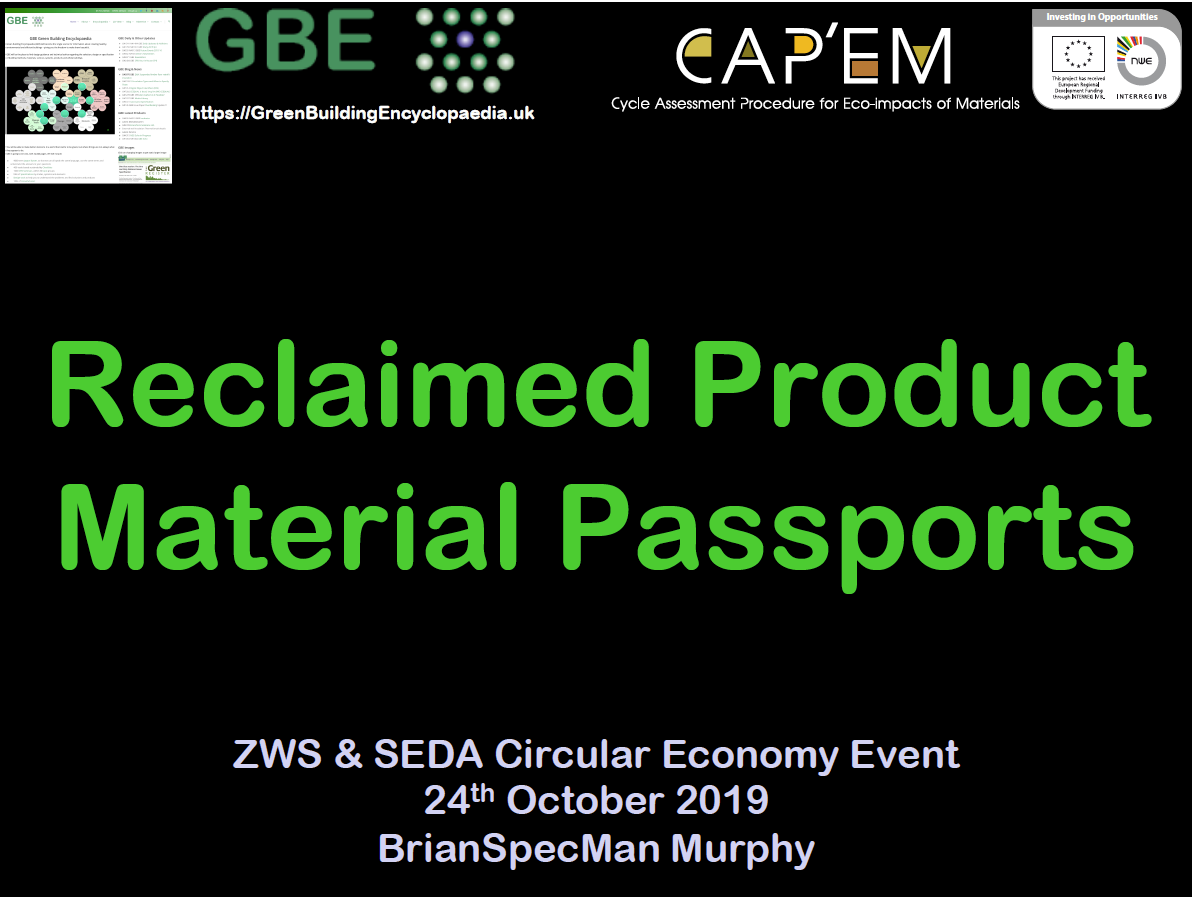 GBE CPD Reclaim Product Materia Passport ZWS SEDA 291019 S1 PNG