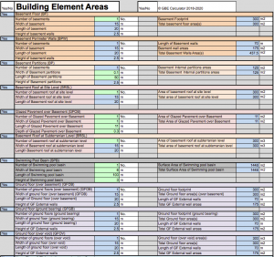 GBE Green Building Calculator Building Elements Areas A13 BRM 250520 PNG