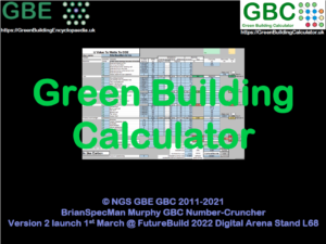 GBC CPD Green Building Calculator A09BRM101021 S1