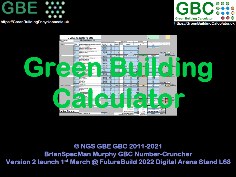 GBC CPD Green Building Calculator A09BRM101021 S1