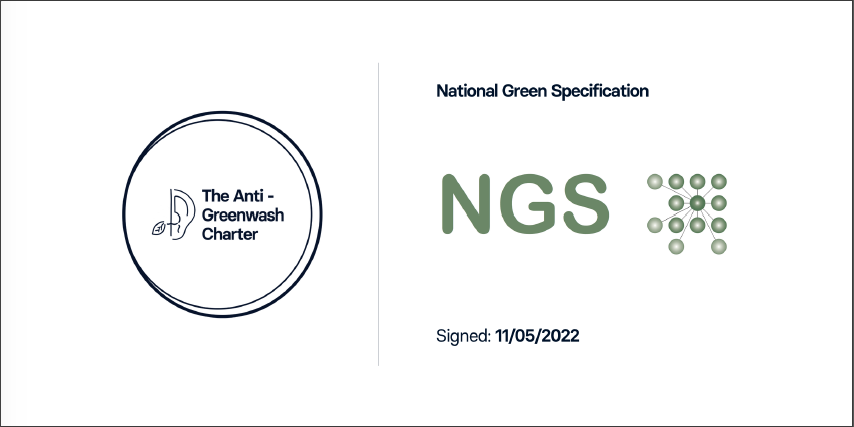 National Green Specification | Charter Certificate