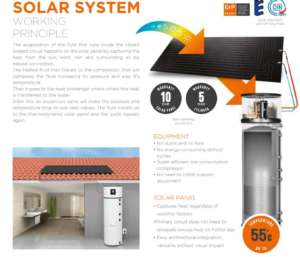 Infrared Solar Domestic Hot Water system