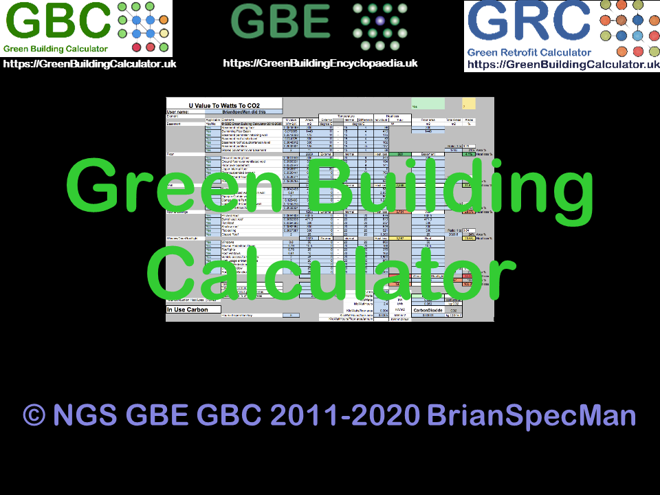 GBC CPD Green Building Calculator V1+ STBA 071020 Green Building Calculator, Continuing Professional Development, Sustainable Traditional Building Alliance