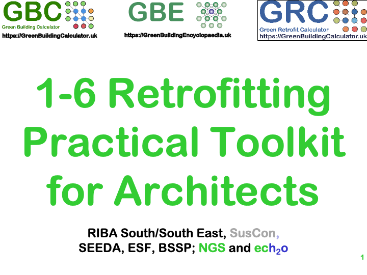 GBE CPD Retrofitting SusCon Course 1 to 6 S1