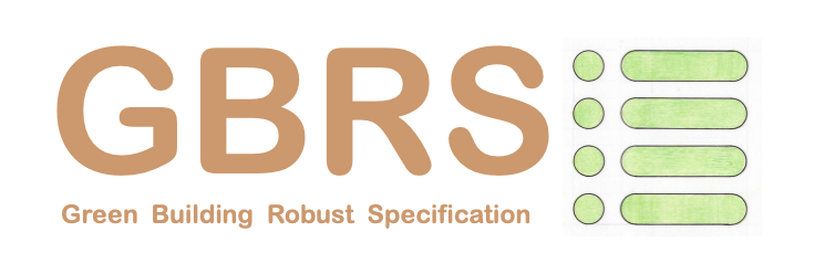 Green Building Robust Specification GBRS Logo