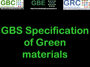 GBE CPD SpecificationGreenMaterials S1