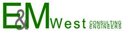 E&M West Logo png
