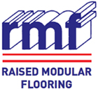 rmf raised modular flooring logo png