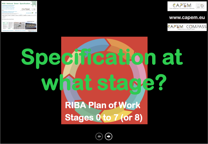 Specification Development Plan Of Work png CPD cover