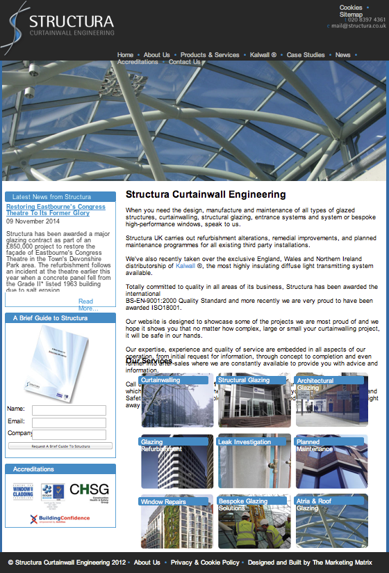 Structura UK Ltd Homepage png